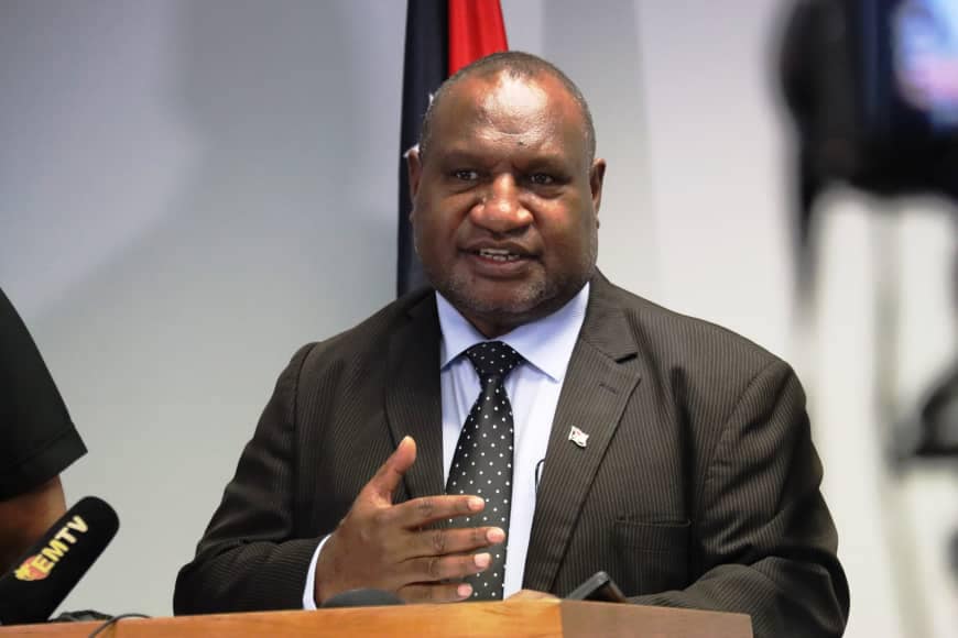 PM MARAPE ANNOUNCES THE STEPPING ASIDE OF FOREIGN AFFAIRS MINISTER, JUSTIN TKATCHENKO