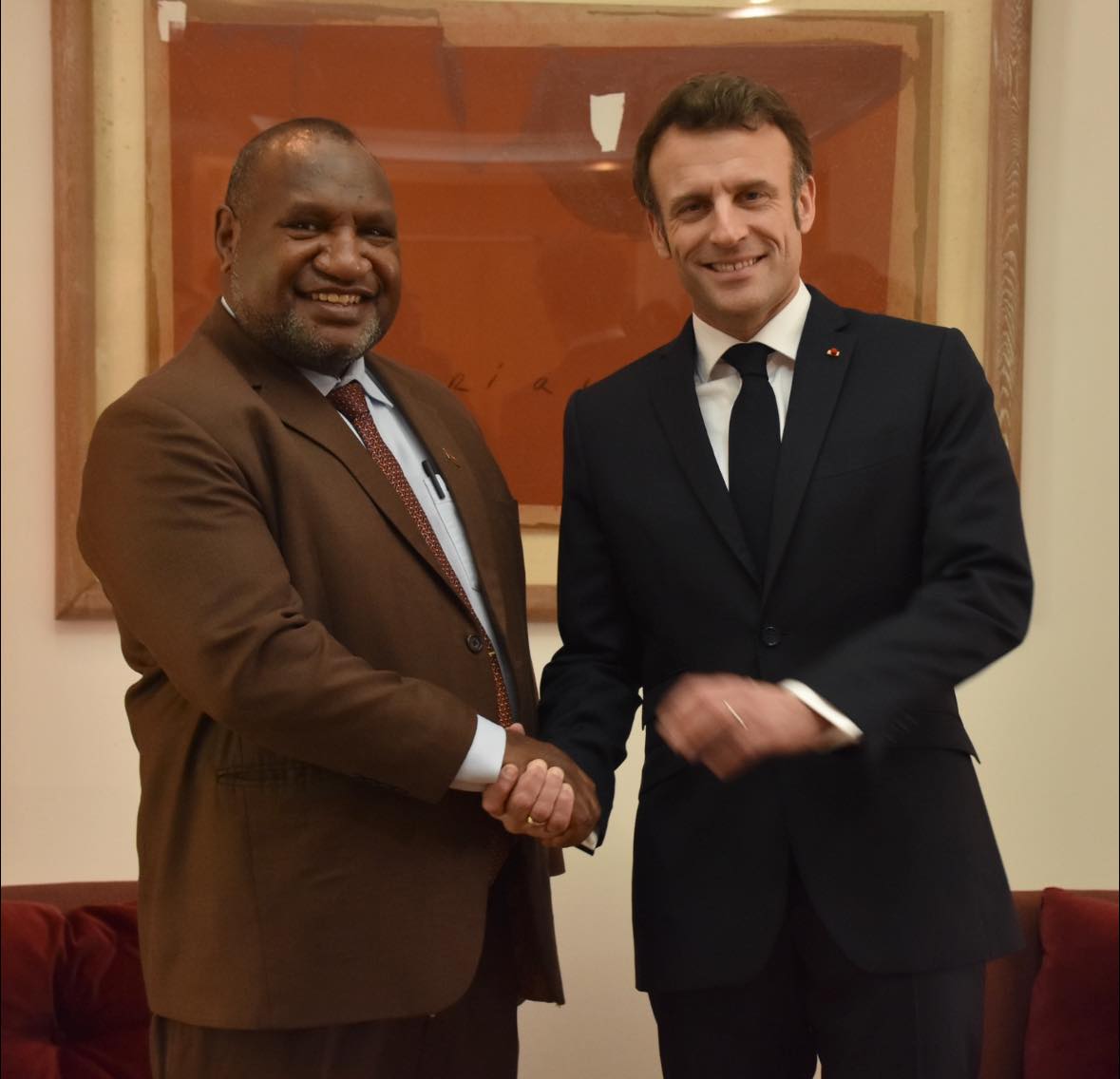 PM MARAPE INVITES FRANCE PRESIDENT EMMANUEL MACRON TO VISIT PAPUA NEW GUINEA