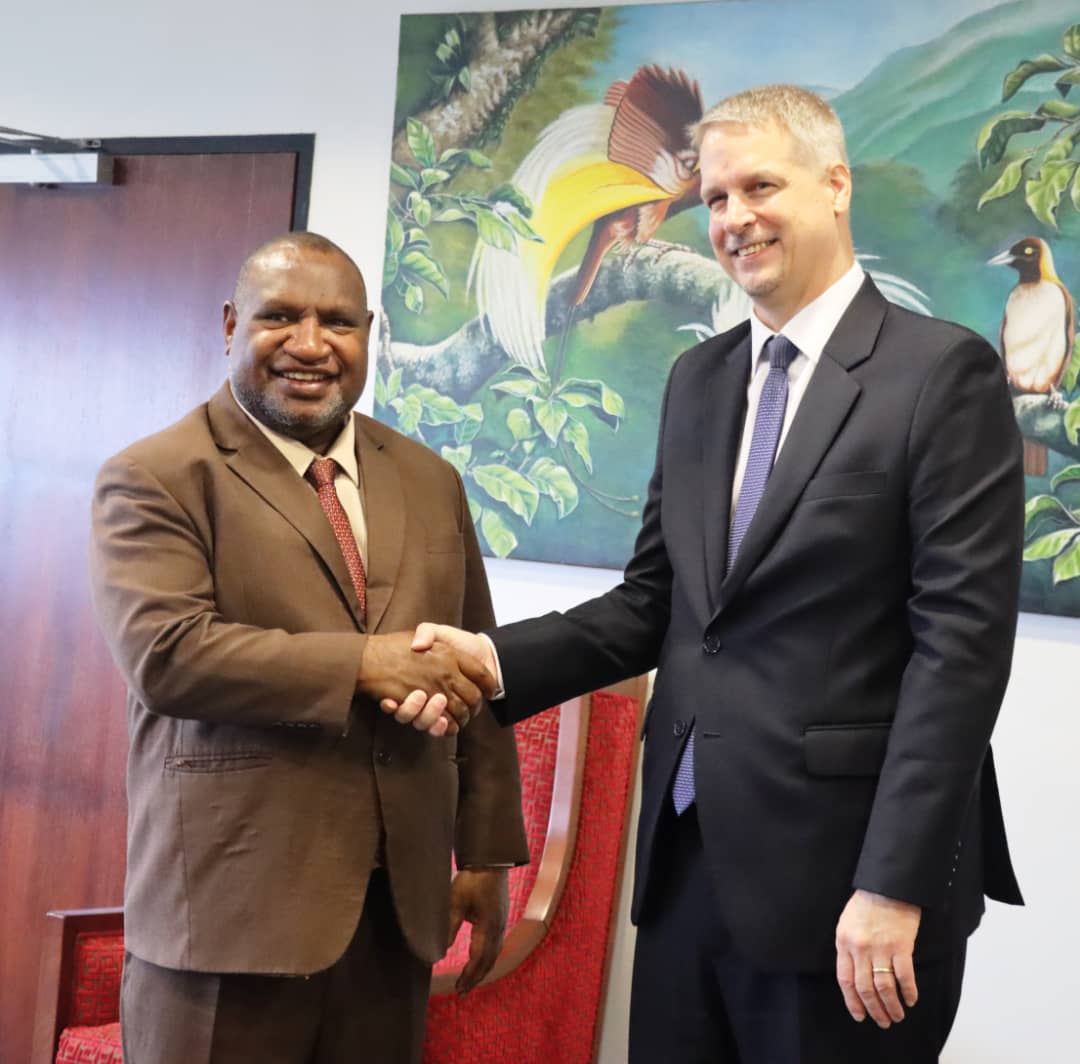 Outgoing UN Resident Coordinator Pays Farewell Call on Prime Minister Marape