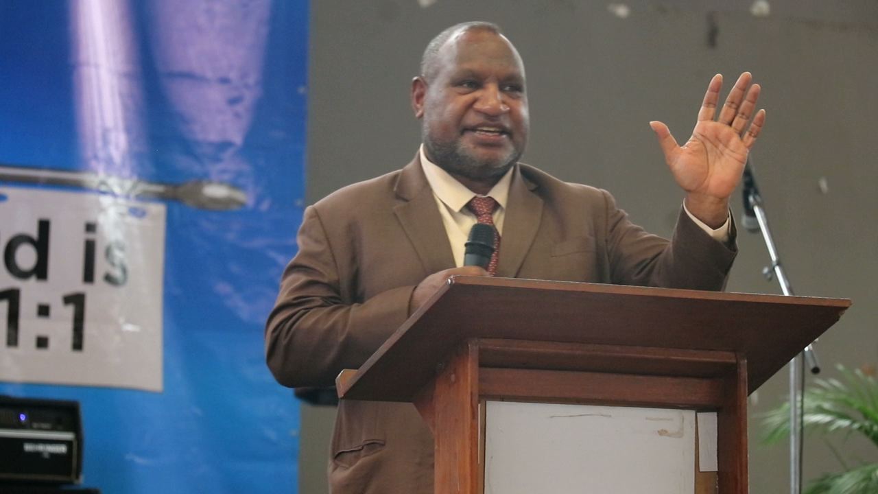 PM MARAPE ENCOURAGES CHRISTIAN WOMEN NOT TO GIVE UP ON THEIR SONS