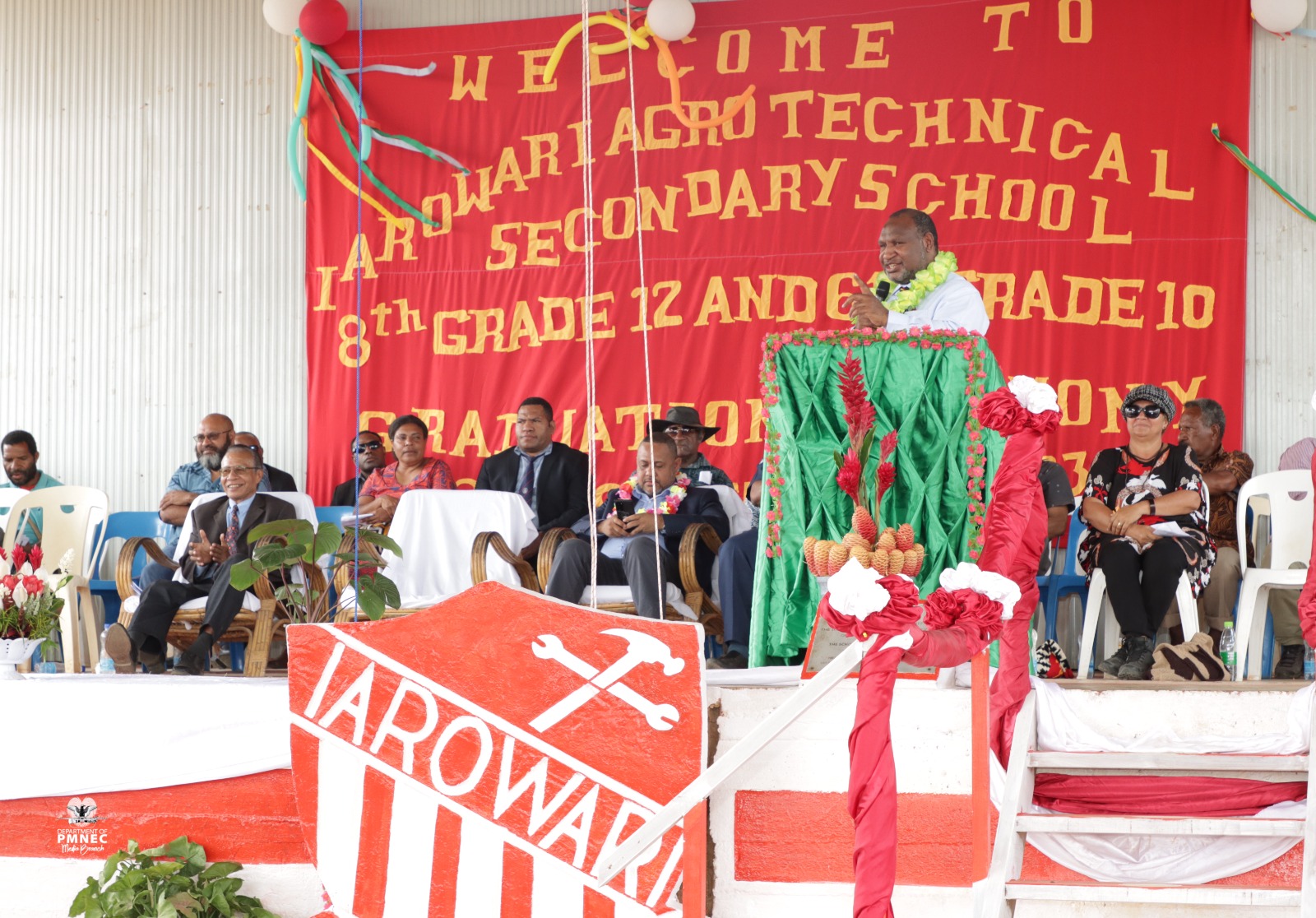 Prime Minister James Marape Encourages Graduating Students to Embrace Values and Responsibility