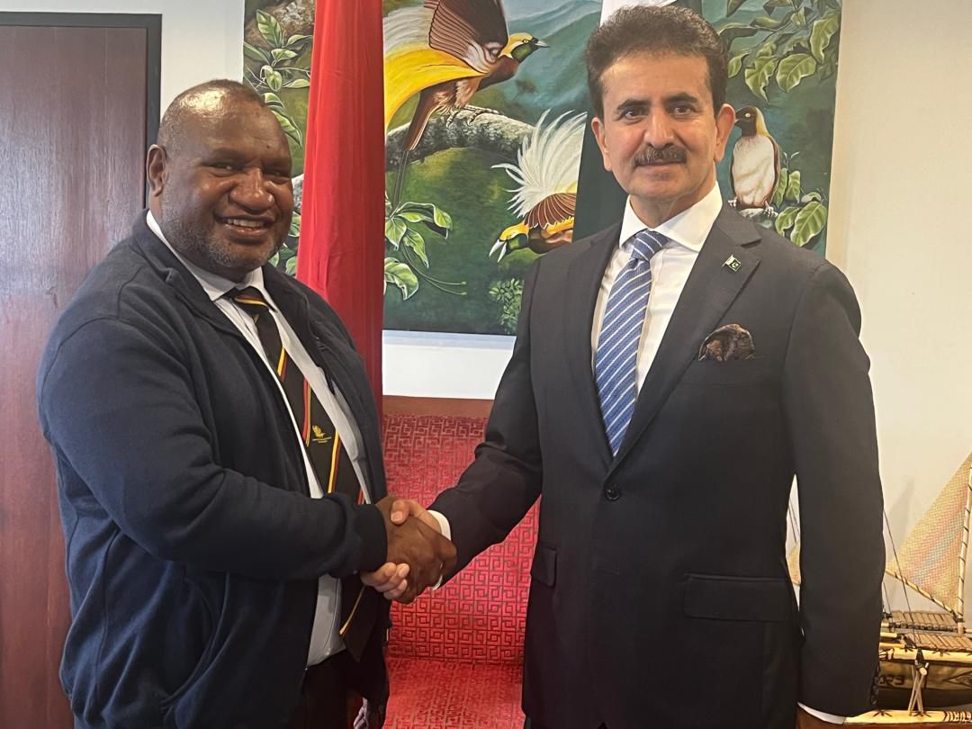Prime Minister Marape Welcomes Pharmaceutical Manufacturing Opportunities with Pakistan