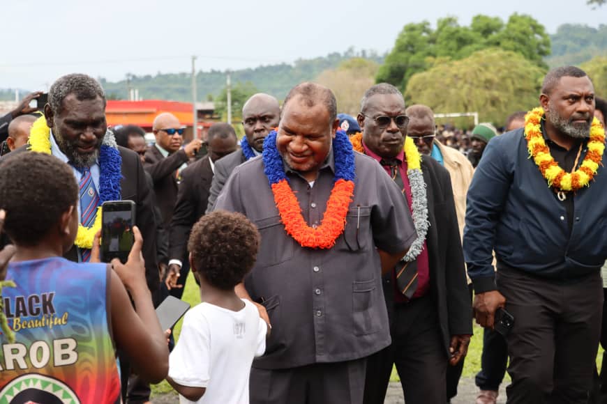 PM MARAPE APPLAUDS BOUGAINVILLE LEADERS ON COMPLETION OF ARAWA SCHOOL OF NURSING