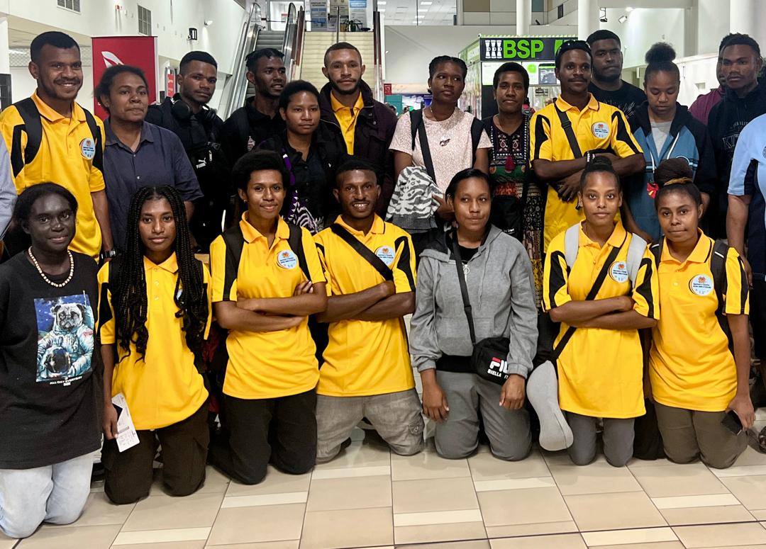 Prime Minister Marape Congratulates PNG STEM Students Departing for India