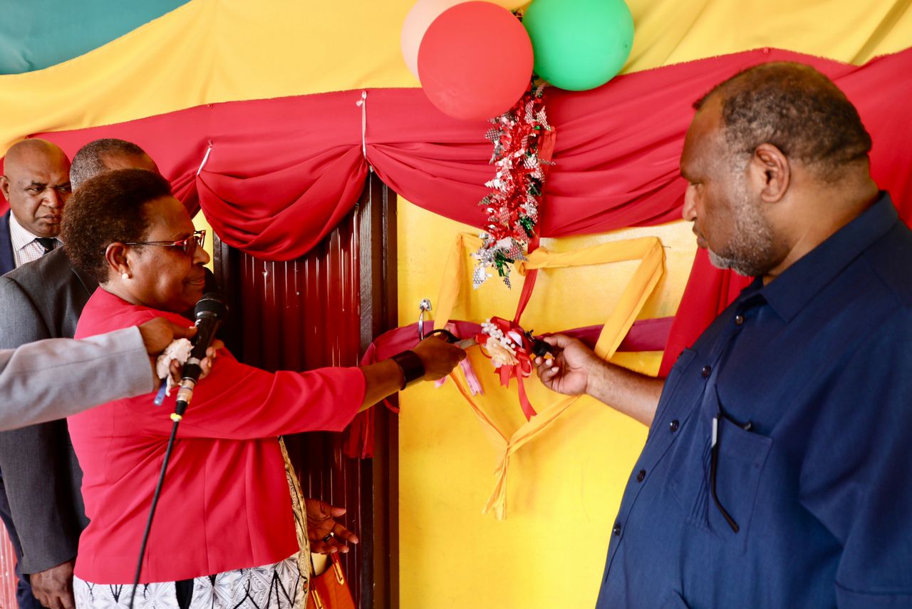 Prime Minister Hon. James Marape Inaugurates New Primary School in Lilo Village