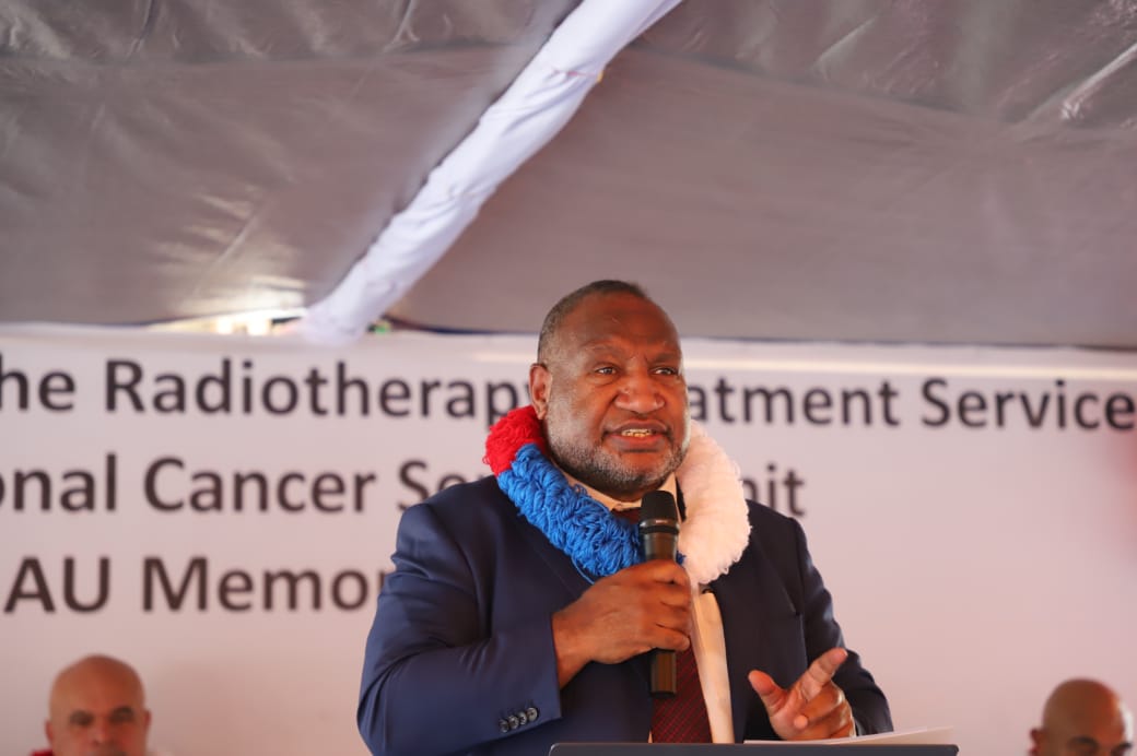 PM MARAPE RE-OPENS RADIOTHERAPY TREATMENT FACILITY AT ANGAU MEMORIAL HOSPITAL