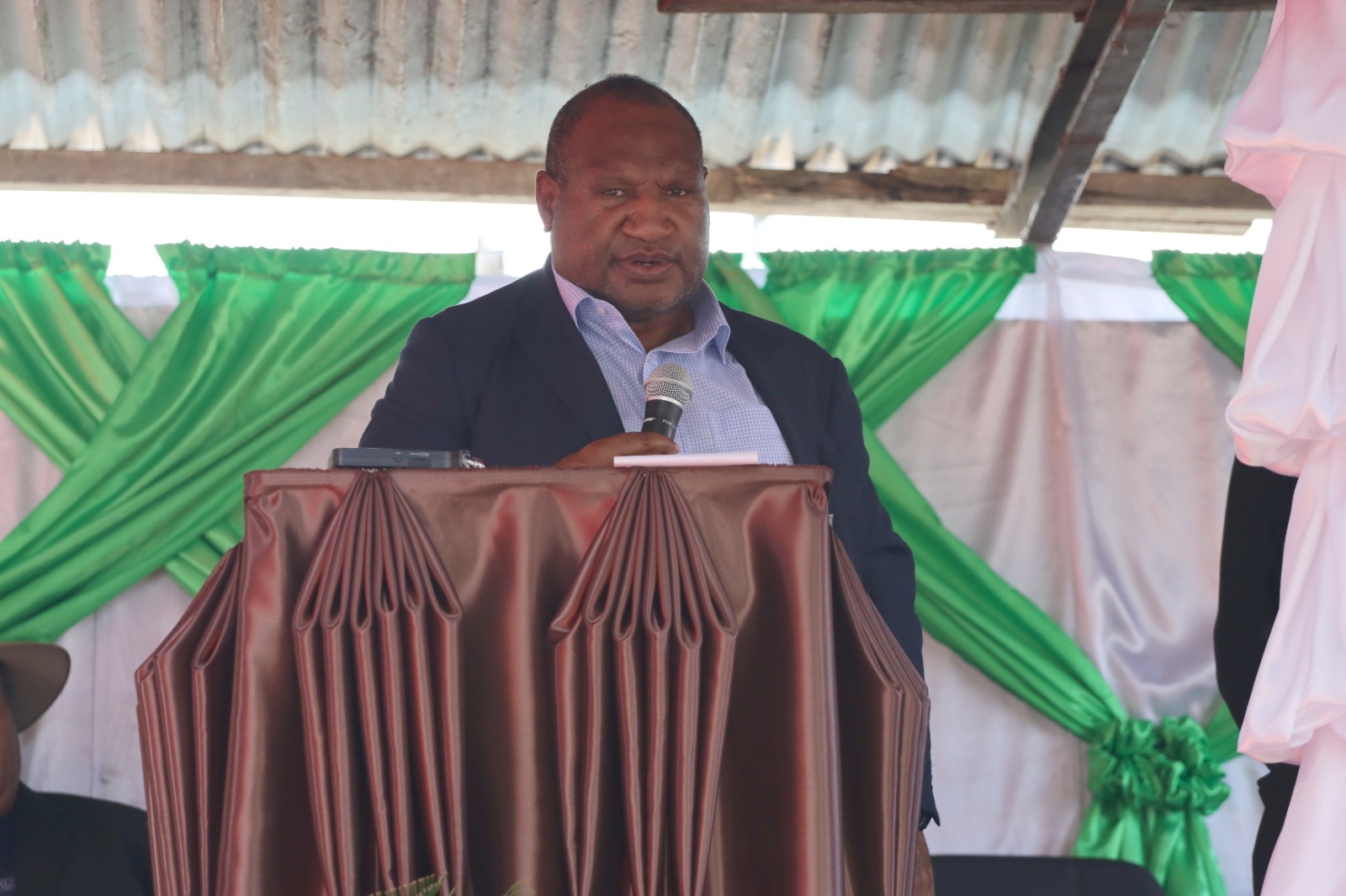 Prime Minister Hon. James Marape Commends Haom Builders for Completion of Coffee Exports Office Complex