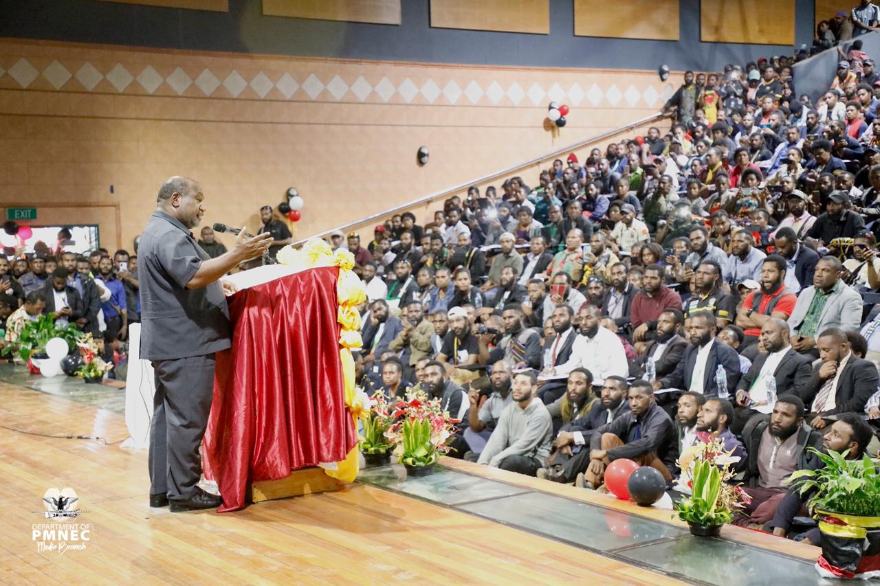 PM Marape Addresses University of Goroka: Reaffirms Commitment to Education, Rule of Law, Corruption Reform, Healthcare, and Economic Empowerment